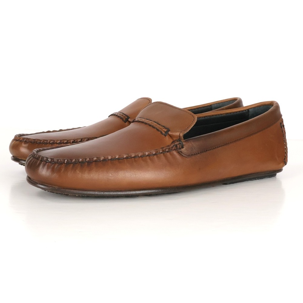 Allen Edmonds SUPER SPORT DRIVER Mens 10 D Brown Leather Driving Mocs Technogel